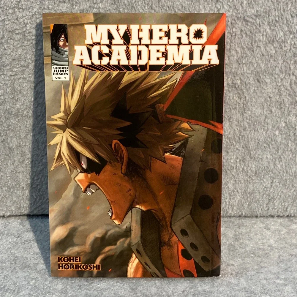 My Hero Academia Vol 7 Manga Shonen‎ Jump English VIZ Media Japanese Comic Book